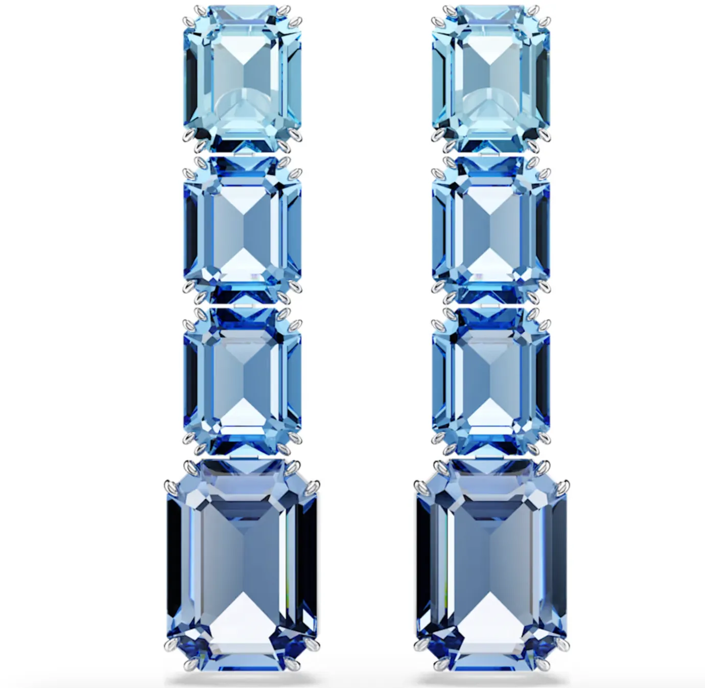 Swarovski Jewellery Millenia Blue Drop Earrings