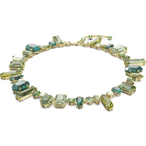 Swarovski Jewellery Swarovski Gema Gold Tone Plated Green Crystal Necklace