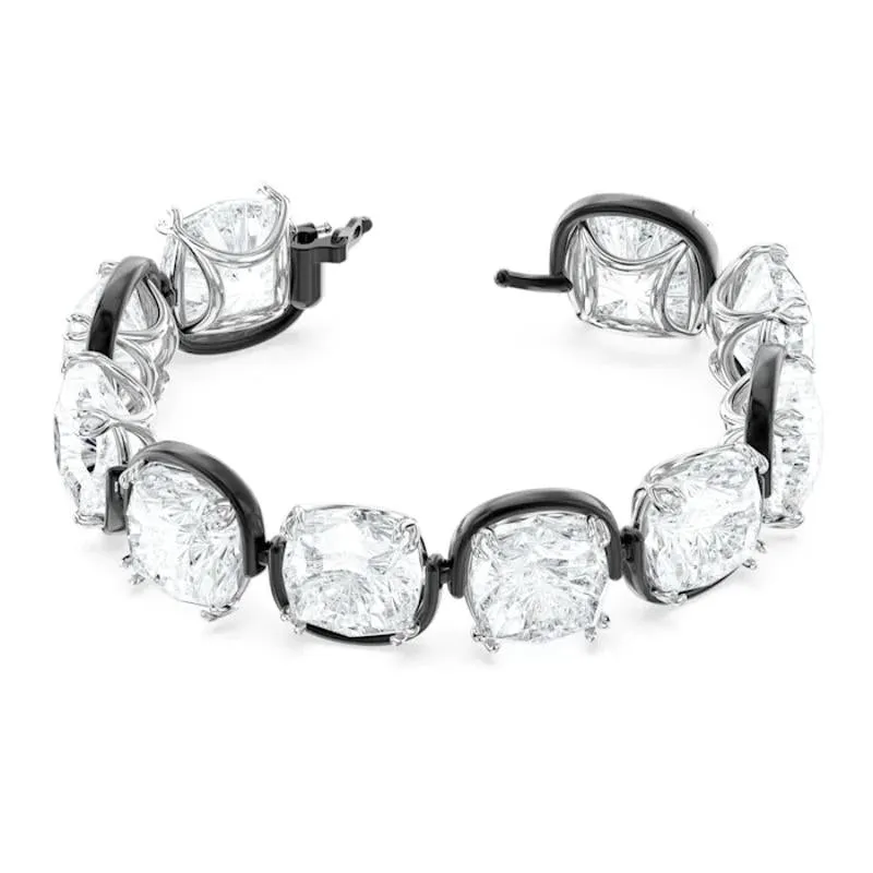 Swarovski Jewellery Swarovski Harmonia Cushion Cut White Crystal Mixed Metal Bracelet