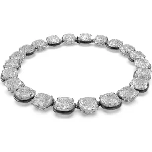 Swarovski Jewellery Swarovski Harmonia Mixed Metals White Cushion Cut Floating Crystals Choker Necklace
