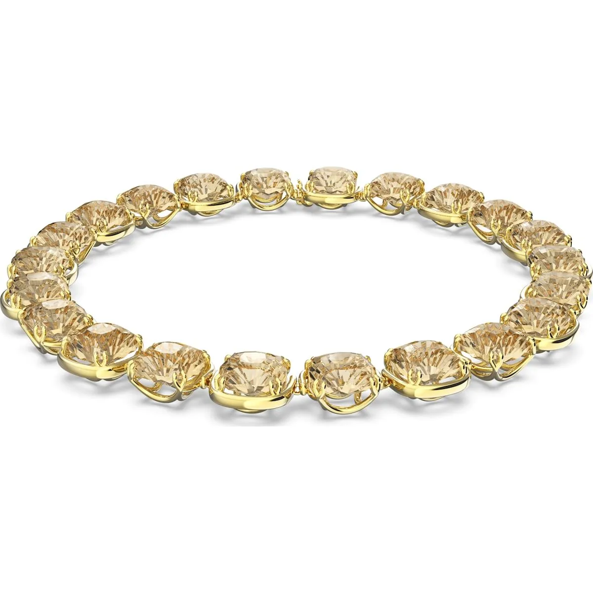 Swarovski Jewellery Swarovski Harmonia Yellow Gold Tone Plated Gold Tone Crystal Choker