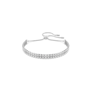 Swarovski Jewellery Swarovski Matrix Tennis Rhodium Plated Crystal Bracelet