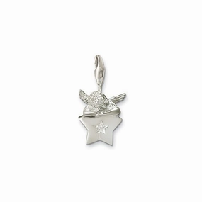 Thomas Sabo Angel & Cubic Zirconia Star Charm 0271-051-14
