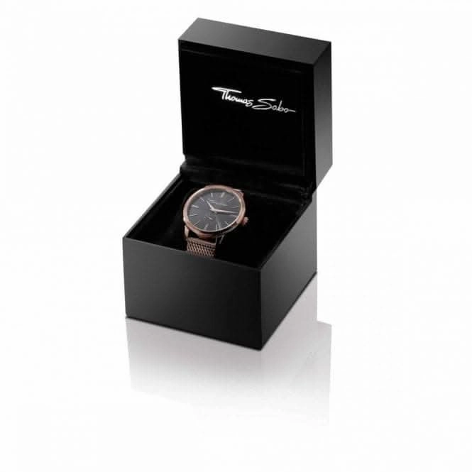 Thomas Sabo Black Spirit Cosmos Compass WA0374-202-203