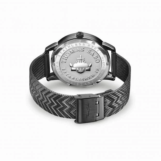 Thomas Sabo Black Spirit Cosmos Compass WA0374-202-203