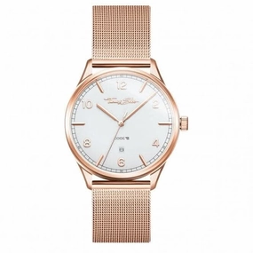 Thomas Sabo CODE Rose Gold Milanese Metal Watch WA0341-265-202