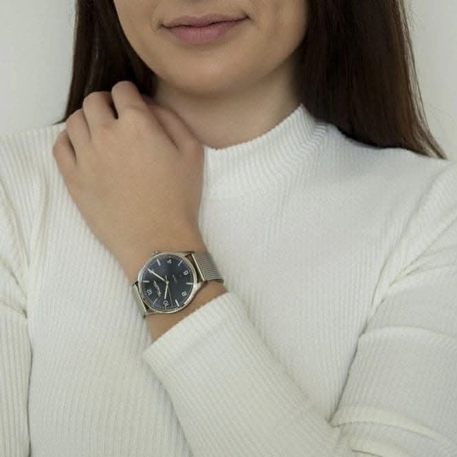 Thomas Sabo CODE Silver Milanese Metal Watch WA0339-201-203