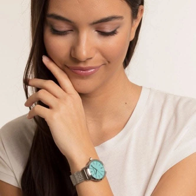 Thomas Sabo CODE Silver Milanese Metal Watch WA0343-201-215