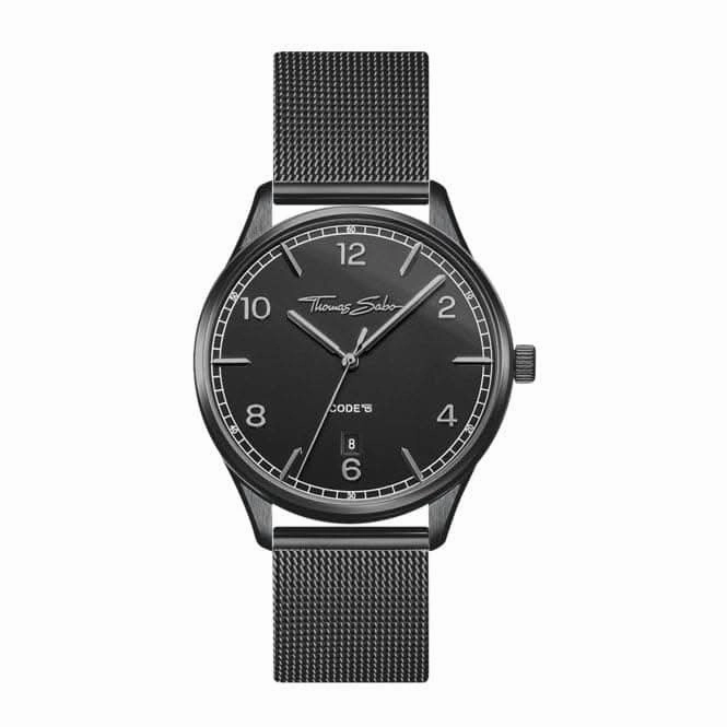 Thomas Sabo CODE TS Small Black Womens Watch WA0362-202-203