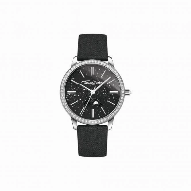 Thomas Sabo Glam & Soul Moonphase Black Womens Watch WA0327-209-203