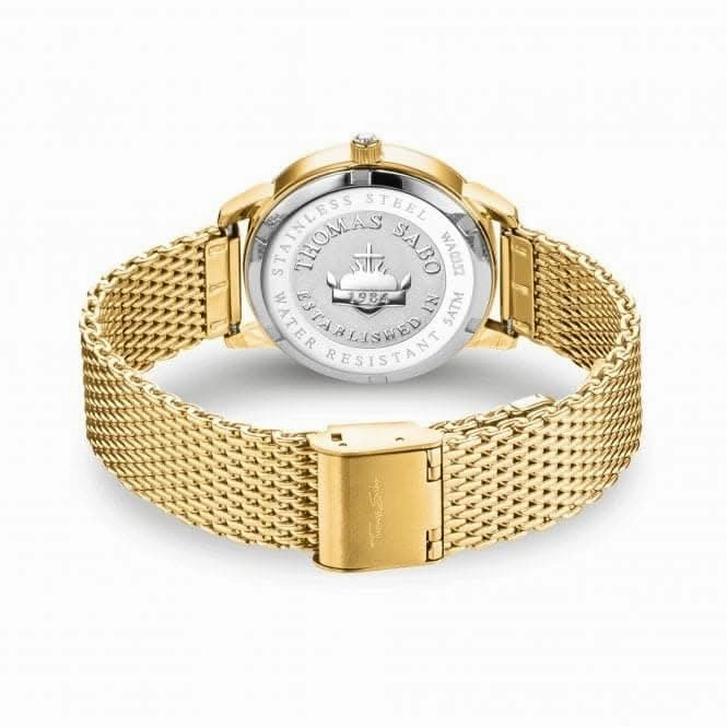 Thomas Sabo Glam Spirit Blue Astro Mesh Strap Womens Watch WA0352-264-209