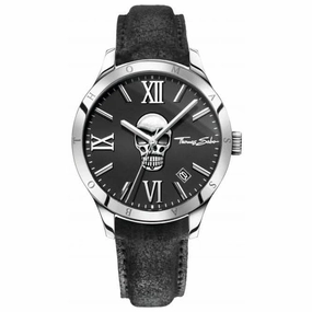 Thomas Sabo Rebel At Heart Stainless Steel Black Watch WA0210-218-203
