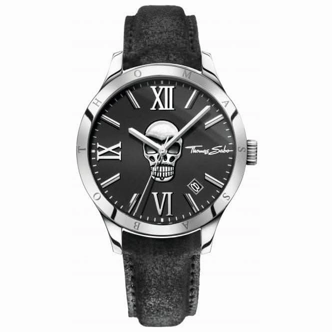Thomas Sabo Rebel At Heart Stainless Steel Black Watch WA0210-218-203