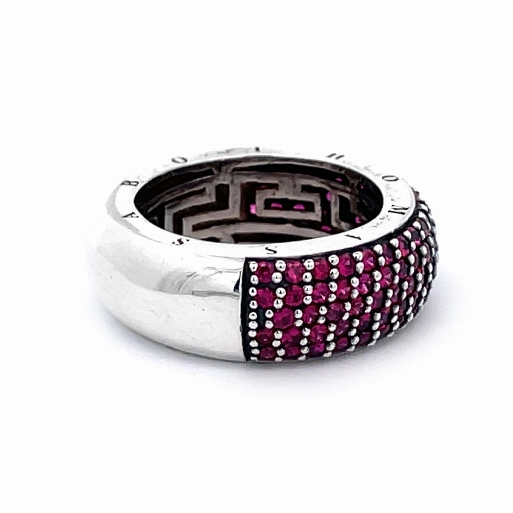 Thomas Sabo Red Pavé Zirconia Ring Size 54