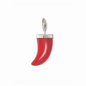Thomas Sabo Red Tusk / Tooth Charm 0213-015-10