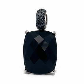 Thomas Sabo Silver Black Zirconia Pendant