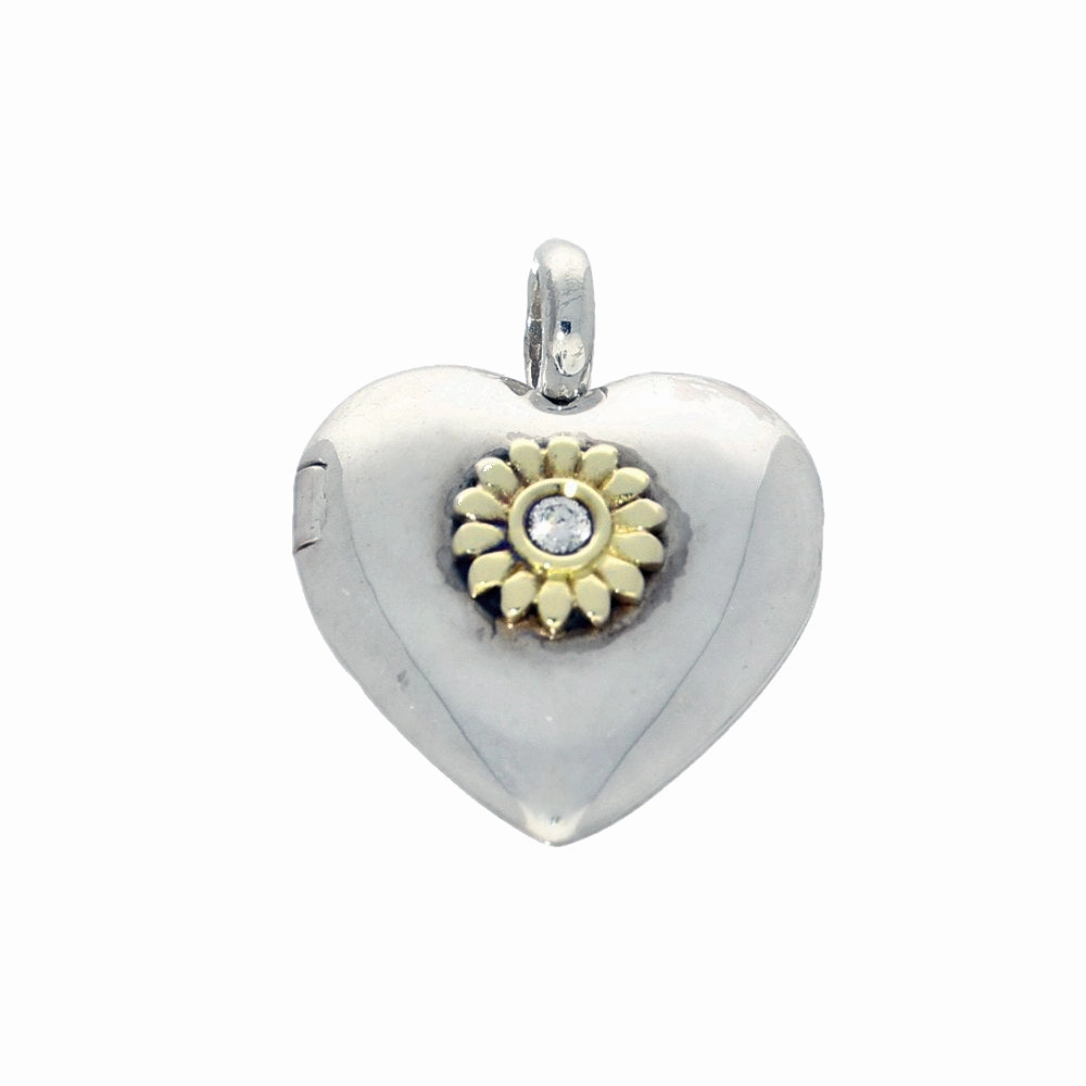 Thomas Sabo Silver Sweet Diamond Heart Locket Pendant PE0008-179-14