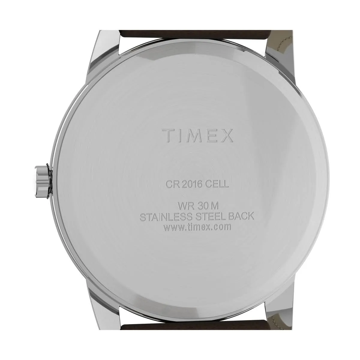 Timex Gents Easy Reader Brown Watch T20041