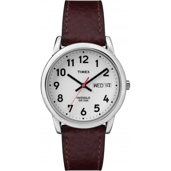 Timex Gents Easy Reader Brown Watch T20041