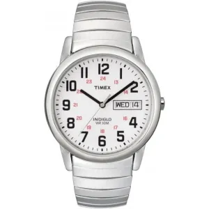 Timex Gents Easy Reader Silver Watch T20461