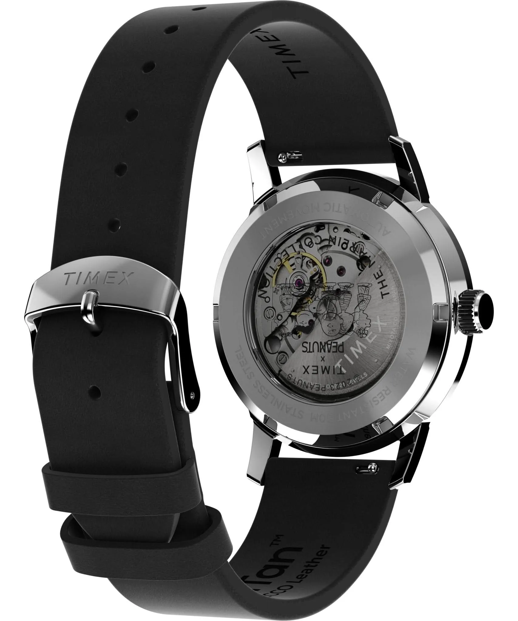 Timex Gents Peanuts Silver-Tone Watch TW2W49600