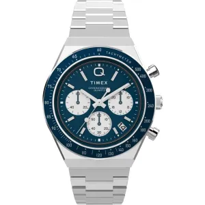 Timex Gents Q Blue Watch TW2W51600