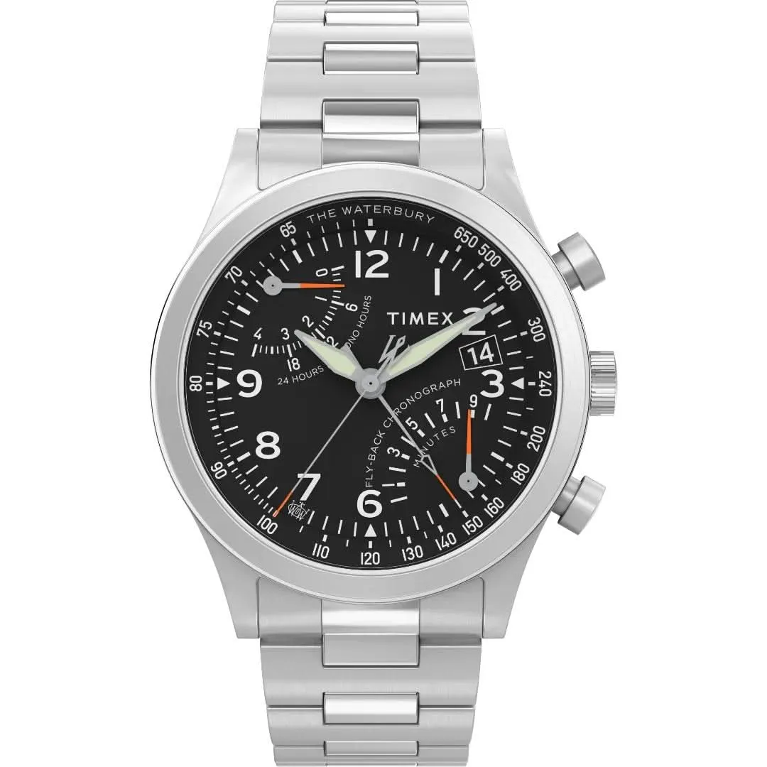 Timex Gents Waterbury Black Watch TW2W47800