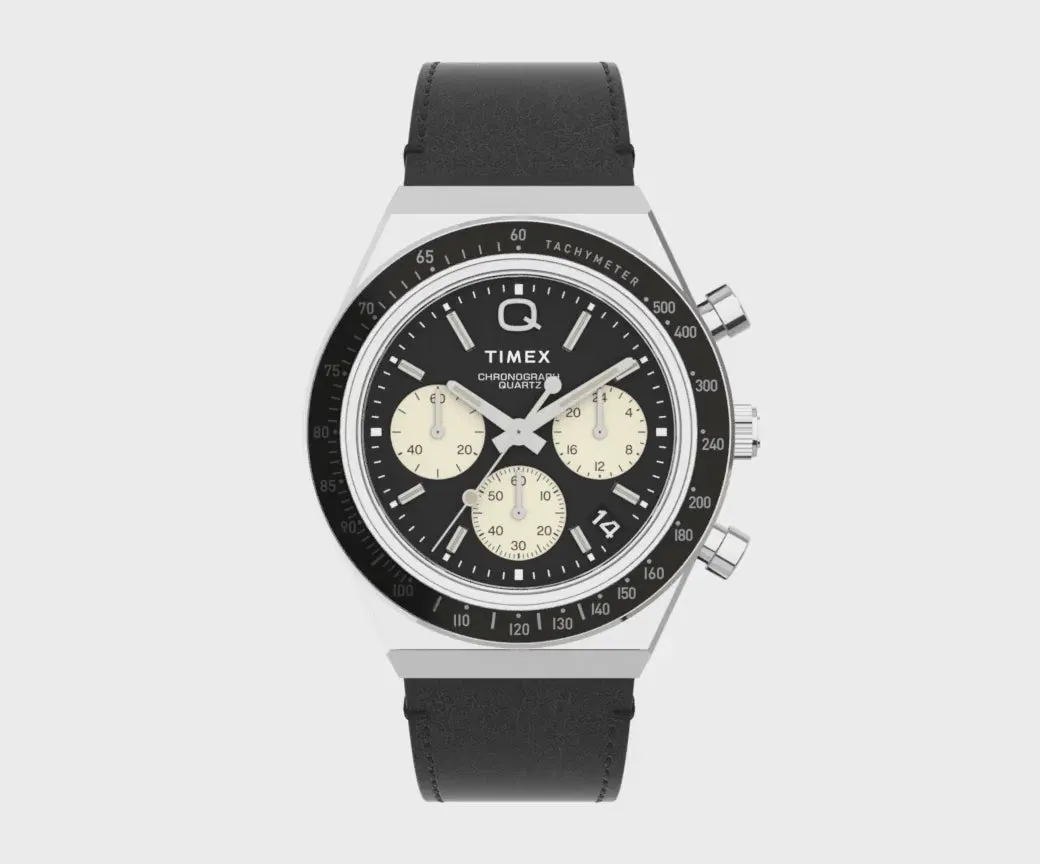 Timex Lab Black Silver-Tone Watch TW2V42700