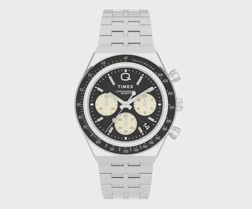 Timex Lab Stainless Steel Silver-Tone Watch TW2V42600