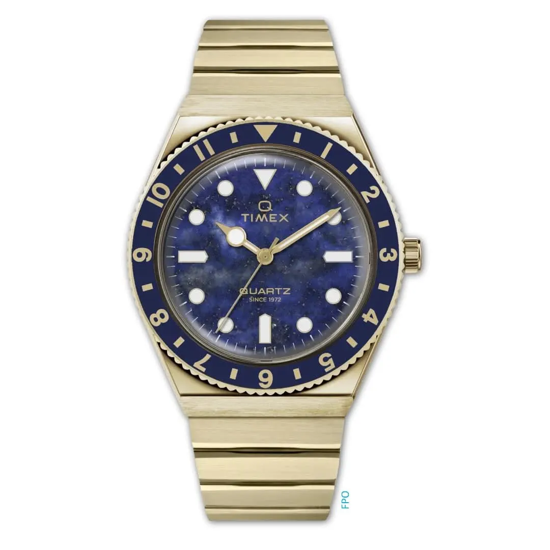 Timex Ladies Q Blue Watch TW2V92400