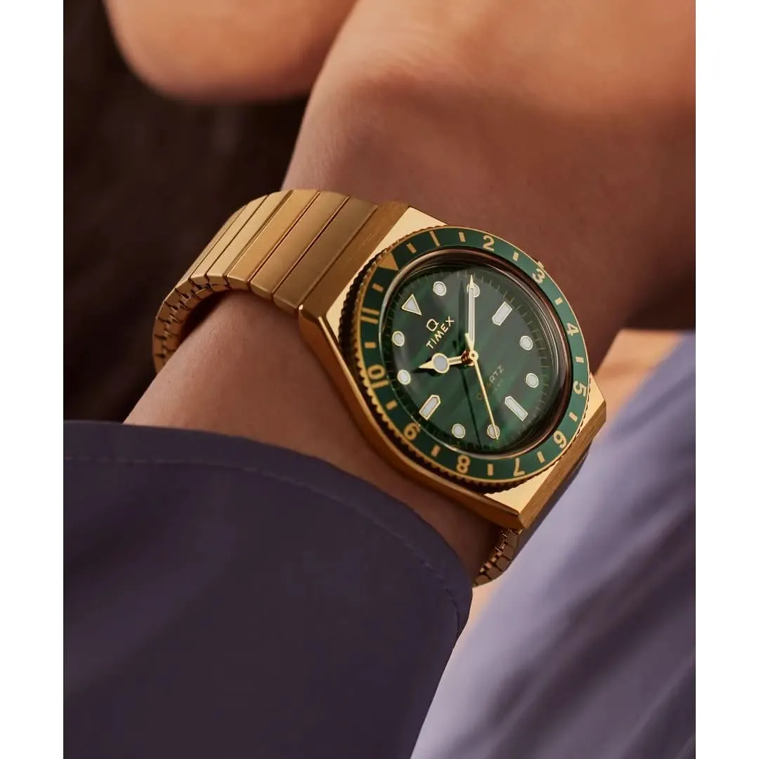 Timex Ladies Q Blue Watch TW2V92400