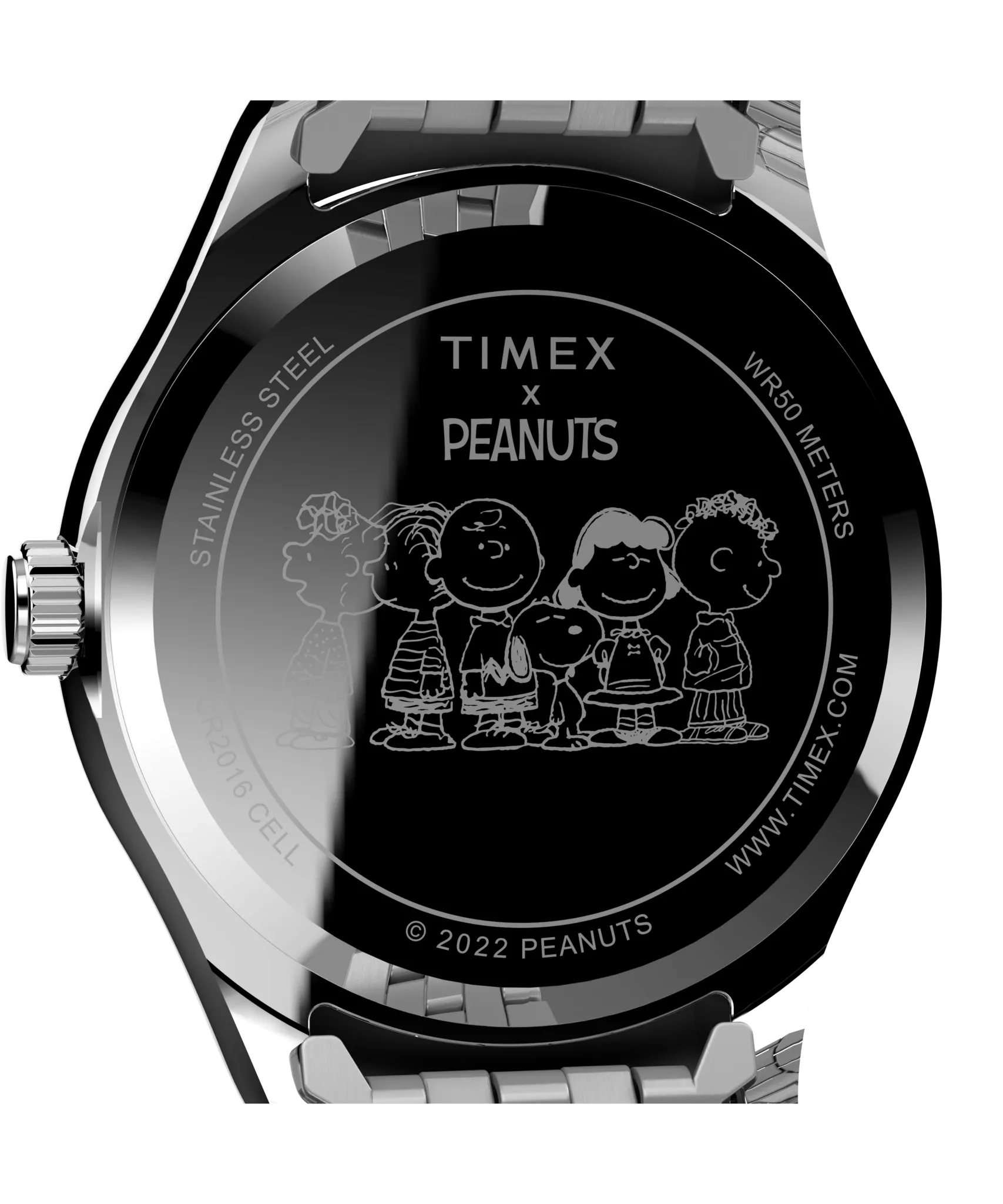 Timex Legacy x Peanuts Stainless Steel Bracelet Watch TW2V47400