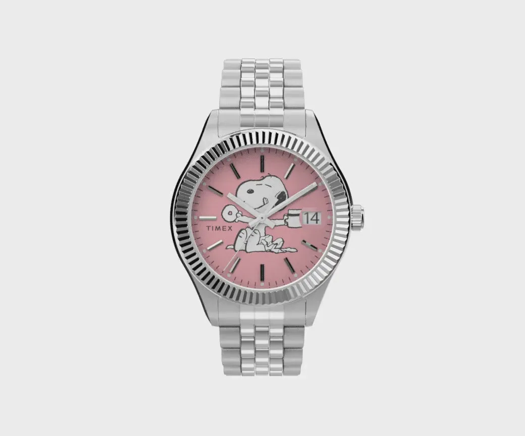 Timex Legacy x Peanuts Stainless Steel Bracelet Watch TW2V47400