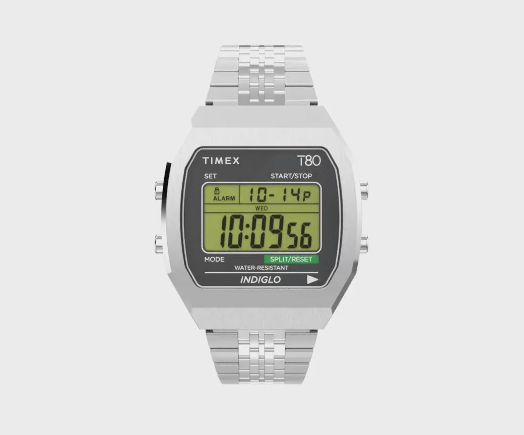 Timex Unisex Lab Timex 80 Stainless Steel Watch TW2V74200