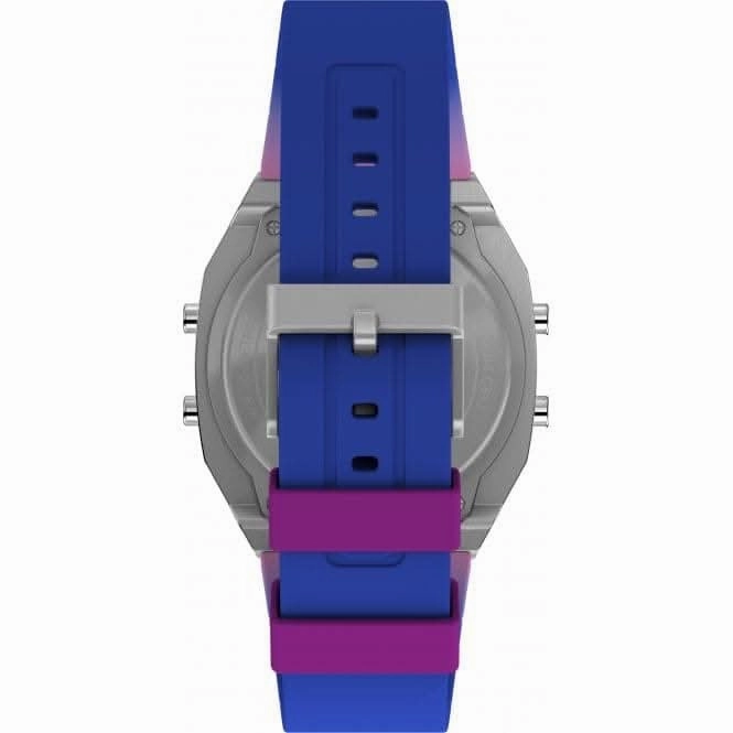 Timex 80 Purple Silver-Tone Watch TW2V74600