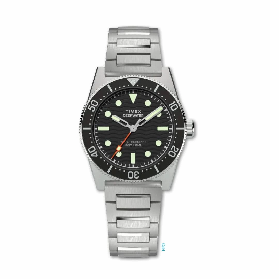 Timex Gents Deep Water Black Watch TW2W95200