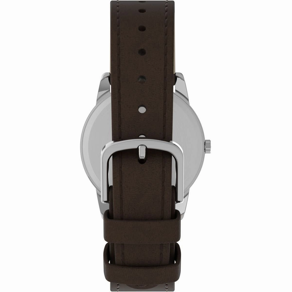 Timex Gents Easy Reader Brown Watch T20041