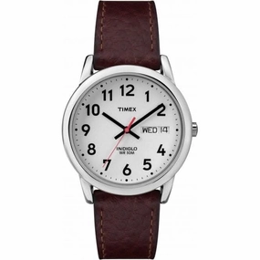 Timex Gents Easy Reader Brown Watch T20041