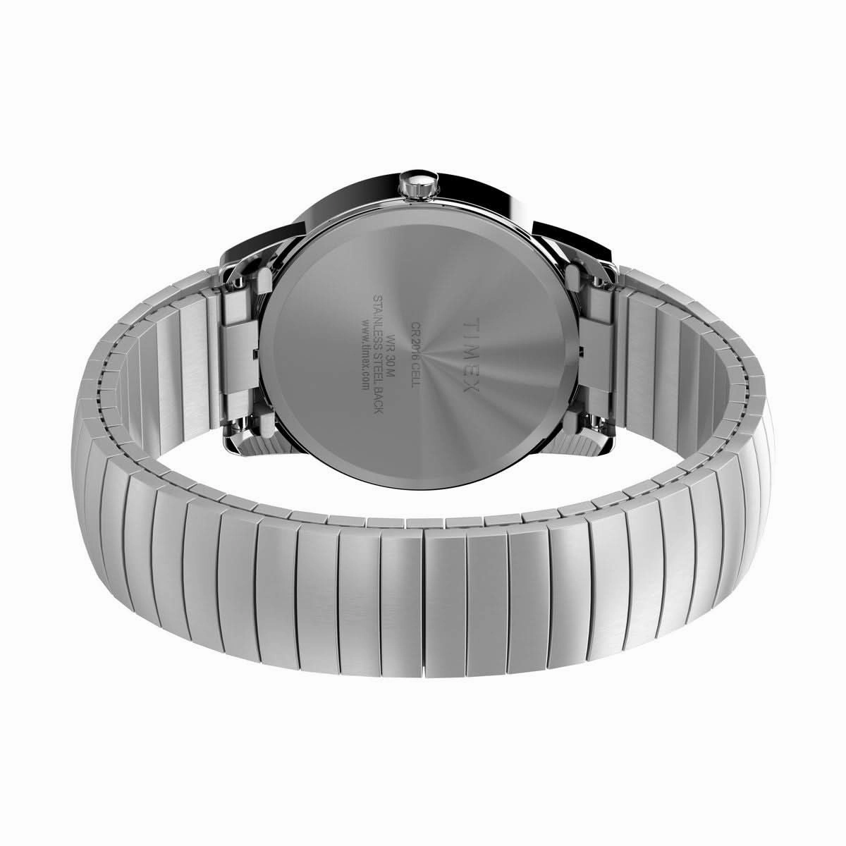 Timex Gents Easy Reader Silver Watch T20031