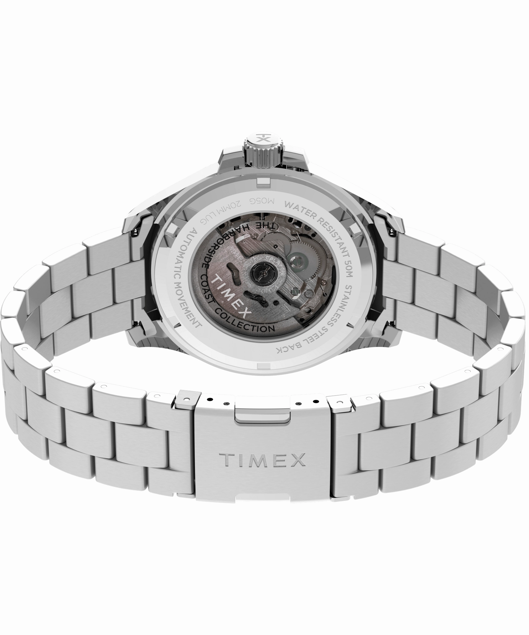 Timex Gents Harborside Coast Silver-Tone Watch TW2V72100