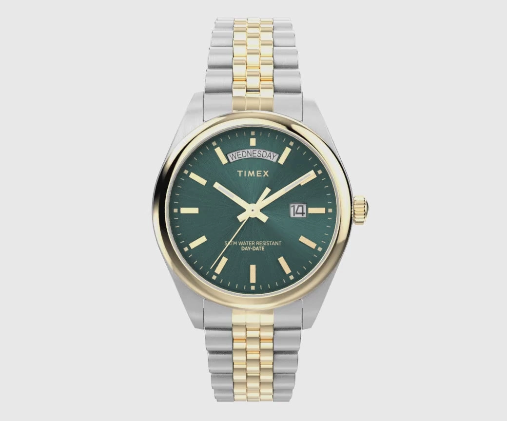 Timex Gents Legacy Green Watch TW2W42800