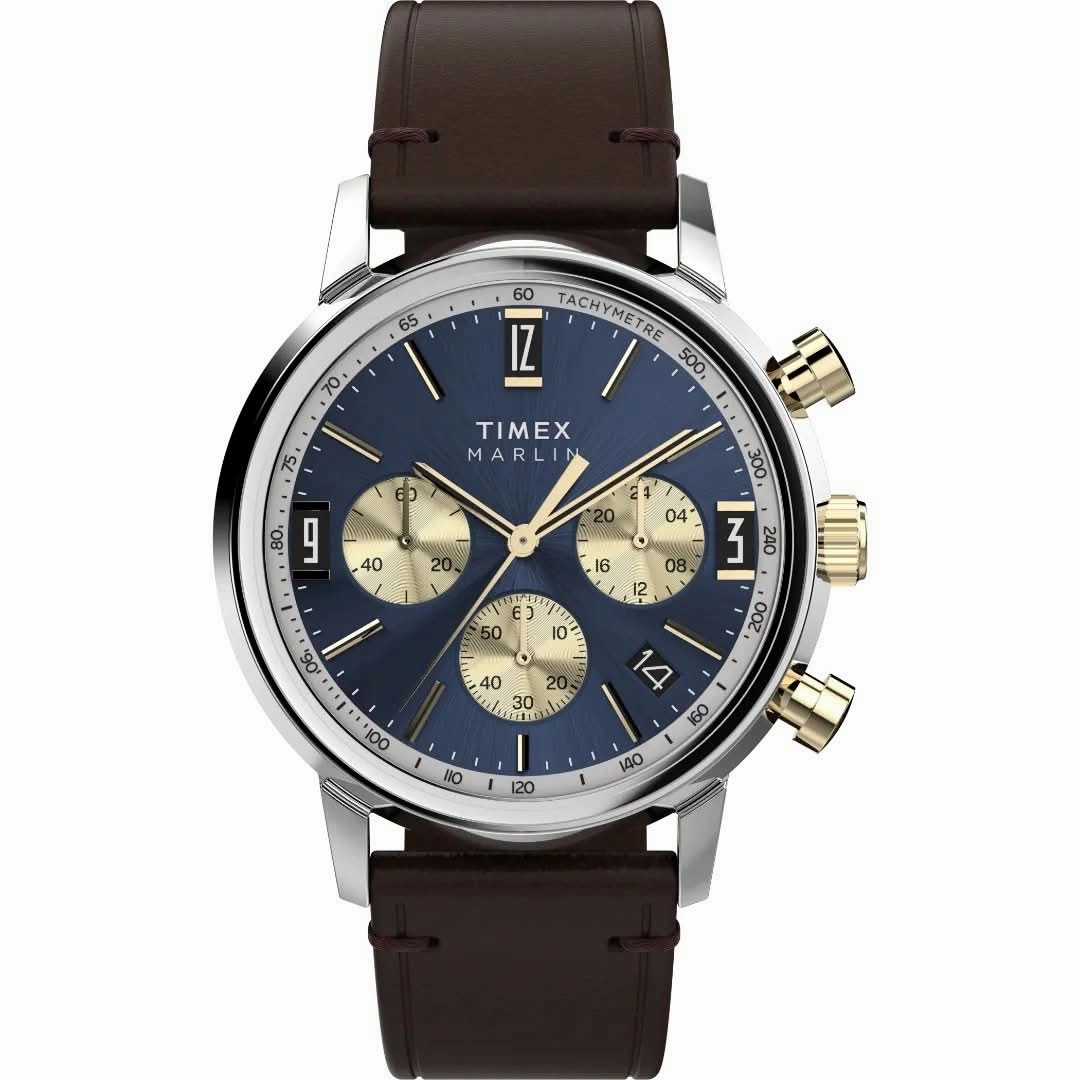 Timex Gents Marlin Blue Watch TW2W60400