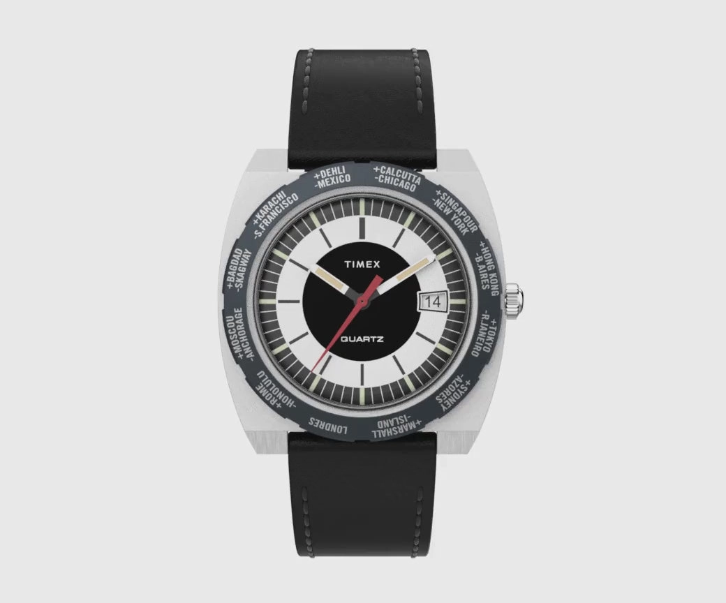 Timex Gents Q Black Watch TW2V69500