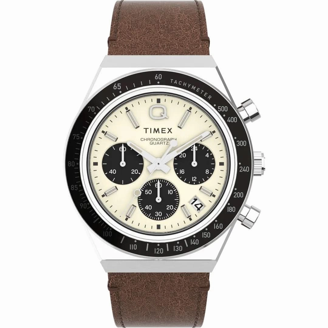 Timex Gents Q Cream Watch TW2V42800