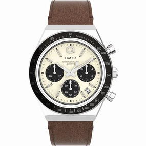 Timex Gents Q Cream Watch TW2V42800