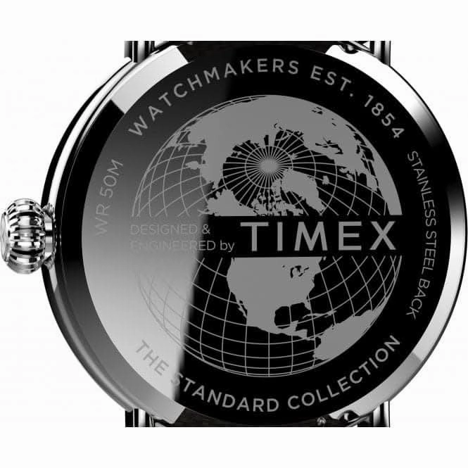 Timex Gents Standard Silver-Tone Watch TW2V44100