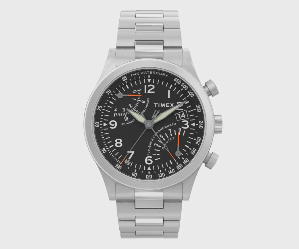 Timex Gents Waterbury Black Watch TW2W47800