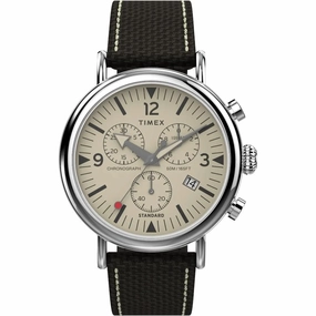 Timex Gents Waterbury Cream Watch TW2V43800