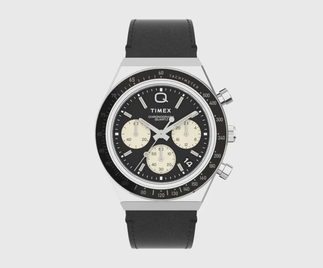 Timex Lab Black Silver-Tone Watch TW2V42700