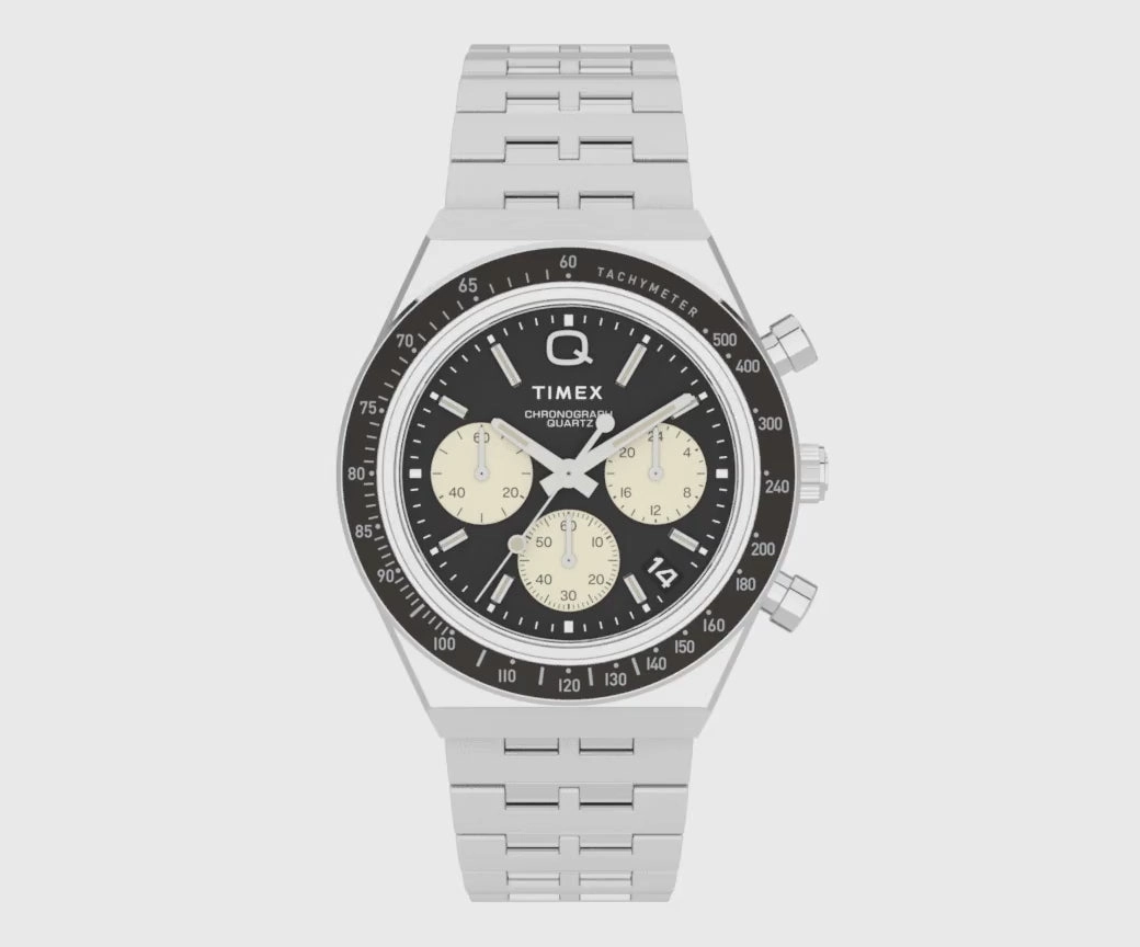 Timex Lab Stainless Steel Silver-Tone Watch TW2V42600